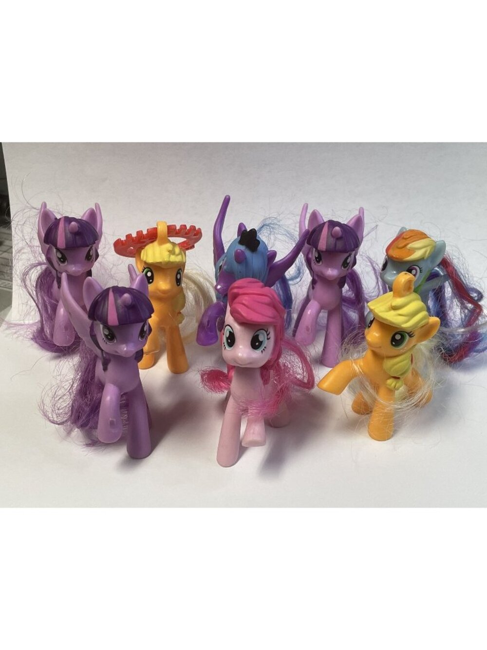 My Little Pony McDonald Happy Meal Lot Of 8 Ponies Hasbro.